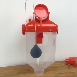 Otomatik Domuz Yemliği 8L Beyaz Plastik Domuz Yemliği Dişi Domuz Çiftliği Yem Dağıtıcısı - Product Image 3