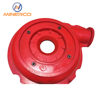 MINERCO Doublure de volute pour pompe centrifuge à boue en alliage de chrome haute résistance au frottement sablée MH1110 Certifiée ISO 9001 pour l'exploitation minière