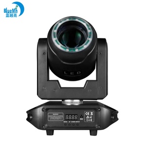 Luz Móvil de Cabeza con Efecto de Arcoíris, Luz de Escenario Multicolor de 80w, Luminarias de Escenario - Product Image 3