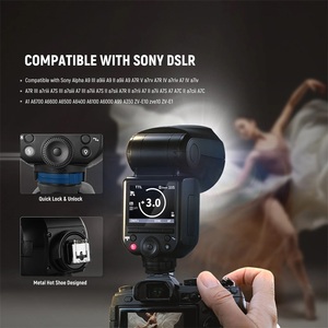 Đèn Flash Speedlite NEEWER Z2PRO 76Ws TTL đầu tròn dành cho <span class=keywords><strong>Sony</strong></span> <span class=keywords><strong>A7</strong></span> A7S A7R A7C A9 A1 A6700 A6600 A6500 A6400 A6100 A99 A350 ZV-E10 - Product Image 5