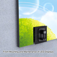 Panel LED Interior GOB COB P1.25/P1.53/P1.87 para Eventos de Recepción Corporativa, Señalización Digital Ultra HD, Texto Comercial de Autoservicio