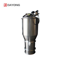 Nouveau produit en promotion : Alimentateur pneumatique sous vide en acier inoxydable de qualité alimentaire pour usine de fabrication, avec contrôle PLC, pour sucre, riz, farine et épices