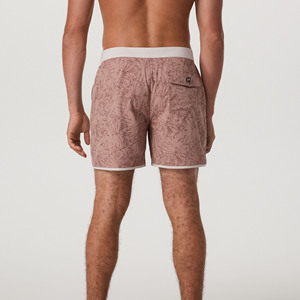 Customized Digital Print Trunks Side and <b>Black</b> Pocket Board Shorts Front <b>Tie</b> <b>Men</b> Swim Shorts Low MOQ Customized Design Factory - Product Image 4