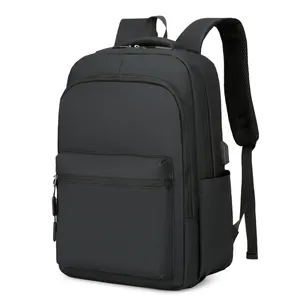 Toptan 2023 kadın çalışma okul öğrenci çekçekli valiz usb seyahat su geçirmez erkekler deri USB laptop çantası bilgisayar sırt çantası