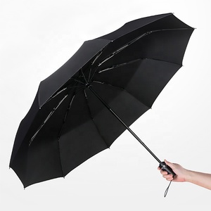 <span class=keywords><strong>Parapluie</strong></span> pliant coupe-vent 10 baleines 105 cm semi-automatique soleil/pluie voyage logo personnalisé marque privée prêt FBA petite série - Product Image 3