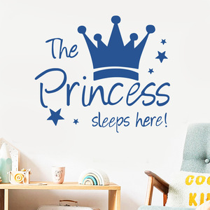 Pegatina <span class=keywords><strong>de</strong></span> <span class=keywords><strong>pared</strong></span> <span class=keywords><strong>de</strong></span> la princesa que duerme aquí, calcomanías <span class=keywords><strong>de</strong></span> <span class=keywords><strong>pared</strong></span> <span class=keywords><strong>para</strong></span> habitación <span class=keywords><strong>de</strong></span> niñas, papel <span class=keywords><strong>de</strong></span> <span class=keywords><strong>pared</strong></span> autoadhesivo <span class=keywords><strong>de</strong></span> PVC <span class=keywords><strong>para</strong></span> decoración del hogar, calcomanías artísticas - Product Image 5