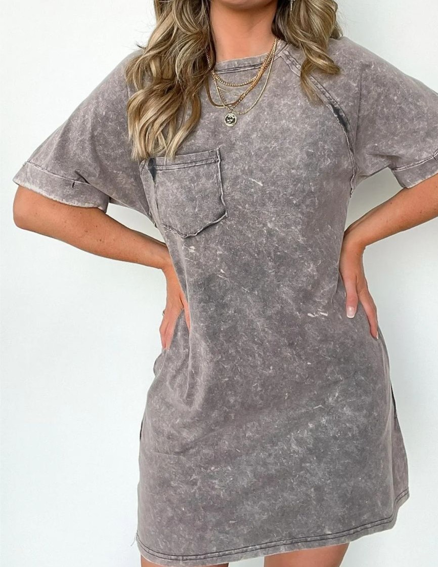 white christmas dresses Women's 100% Organic Cotton T-Shirt Dress main image 0
