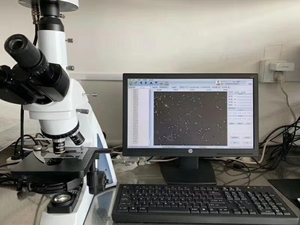 Bts מכונת ניתוח זרע חיה בקר כבשים כלב זרע חיים מחשב צג מיקרוסקופ trinular עם וטרינרי מצלמה - Product Image 4