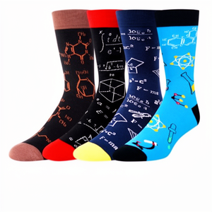 Chaussettes en coton à motif Panda et Canard, fantaisie et originales, pour hommes et femmes, vente en gros, fabricant OEM - Product Image 1