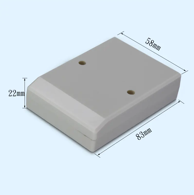 IP54 Abs plastik kandang kotak Outlet kustom kandang listrik perangkat Power Supply perumahan