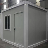 DYCE1 Maison Conteneur Modulaire Moderne en Panneaux Sandwich d'Acier, Cabine Préfabriquée Portable Personnalisée avec Salle de Bain Contemporaine