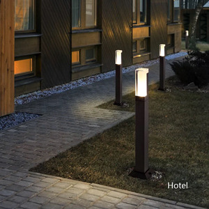 Waterproof IP65 Aluminium LED Bollard <strong>Light</strong> 5W Garden Landscape <strong>Post</strong> <strong>Light</strong> for Park Exterior Energy Saving COB Led - Product Image 1