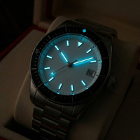 Montre de luxe pour homme avec mouvement automatique Miyota 9039, logo OEM personnalisable, 40 mm, classique, montre de plongée, montres mécaniques.