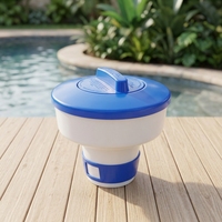 Distributeur de produits chimiques de 7 pouces pour comprimés de 3 pouces