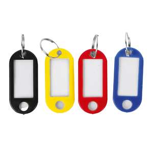 Llaveros de trabajo fácil con etiquetas/porte-étiquette/kunststof sleutelhanger plaatjes - Product Image 3