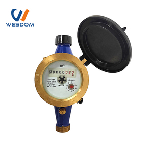 Đồng Hồ Đo Nước Khô Loại 5 Bánh Cho Nước Nóng/Lạnh LXSG Model ISO4064 Máy Đo Tuabin Máy Đo Đa Năng - Product Image 2