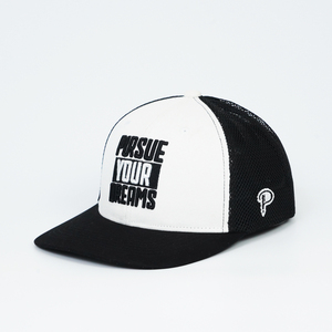 5 panneaux chapeaux poursuivant vos <span class=keywords><strong>rêves</strong></span> lettre broderie artisanat unisexe de haute qualité en gros personnalisé chauffeur de camion chapeau - Product Image 2