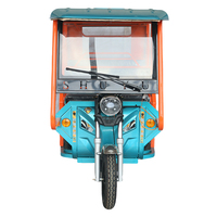 Tricycle électrique à trois roues à carrosserie ouverte pour le tourisme familial avec 4 à 6 passagers