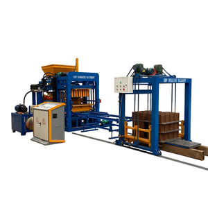 bibo QT4-18 SUOTENG Full Automatic Hydraulic Concrete <b>Block</b> Making Machine with PLC Control Easy to Operate - Product Image 2