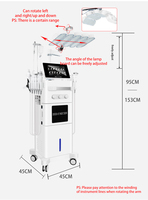 Máquina Profesional de Cuidado Facial Hydra Beauty 14 en 1 con Rotación Vortex 360°, Limpiador de Poros, Dispositivo para Eliminar Puntos Negros