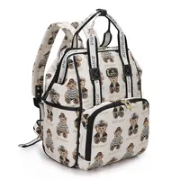 Geniş açık tasarlanmış bebek bezi çantası Ticent çok fonksiyonlu seyahat sırt çantası Nappy çanta anne için