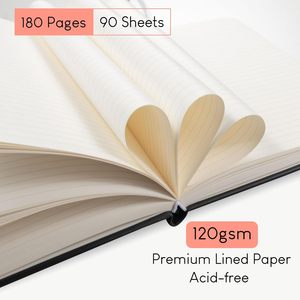 Carnet de notes professionnel en cuir PU avec sangle, couverture souple, impression personnalisée, formats A4, A5, A6, vente en gros - Product Image 3