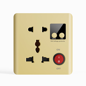 Protecteur de tension universel à cinq trous pour interrupteur de surtension et de sous-tension <span class=keywords><strong>GVP</strong></span> - Product Image 4