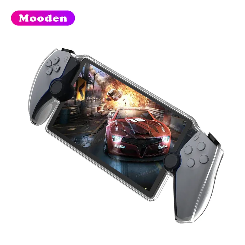 L Game Aksesori Game genggam casing pelindung transparan untuk Portal PS casing pelindung untuk PS5