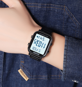 Reloj de Oración Musulmán <span class=keywords><strong>Al</strong></span> <span class=keywords><strong>Fajar</strong></span> 2024, Reloj Azan de Lujo SKMEI, Reloj Islámico de Mano con Dirección de la Qibla, Modelo 2135 - Product Image 5