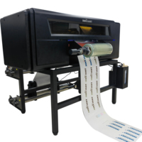 Mesin Printer Stiker UV DTF A3 Berkualitas Tinggi INKGIANT TX800 Head AB Film 30 Paket Mesin Cetak UV