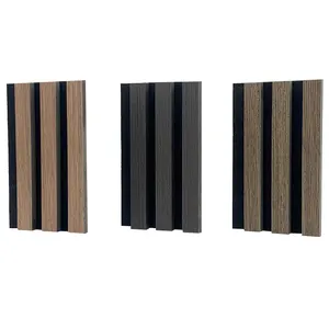 Goodsound Akupanel panel dinding dekorasi Interior kayu Veneer Slat panel akustik kedap suara Akupanel