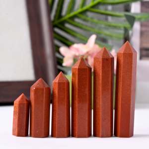 Piedra de Cristal de Arenisca Dorada Natural Pulida Estilo Bohemio al por Mayor para Decoración del Hogar y Regalos Festivos - Product Image 1