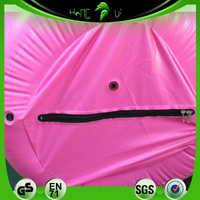 Tube de bondage cylindrique gonflable rose brillant personnalisé