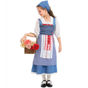 Disfraces de Halloween para Niños de Hans Christian Andersen, Disfraz Medieval de Sirvienta de Granja, Disfraz de Cosplay de Sirvienta - Product Image 5
