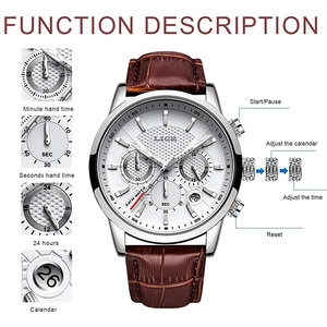 <span class=keywords><strong>Reloj</strong></span> <span class=keywords><strong>LIGE</strong></span> 9866 de Primera Marca <span class=keywords><strong>2022</strong></span>, <span class=keywords><strong>Reloj</strong></span> de Cuarzo de Cuero de Lujo para Hombre, <span class=keywords><strong>Reloj</strong></span> Deportivo Casual de Negocios con Fecha para Hombre - Product Image 3