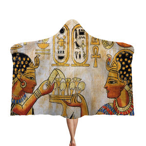 De 3d boho de microfibra con capucha manta de viaje impermeable para niños - Product Image 6