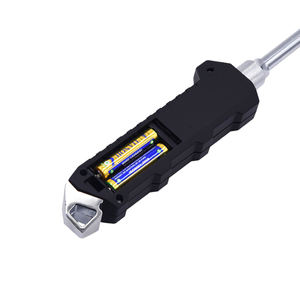 เครื่องวัด<span class=keywords><strong>ความ</strong></span><span class=keywords><strong>ดัน</strong></span>ลมยางดิจิตอล230 PSI, จอแสดงผลดิจิตอล LCD วาล์ววัด<span class=keywords><strong>ความ</strong></span><span class=keywords><strong>ดัน</strong></span>แบบหมุนได้หัวคู่พร้อมไฟฉาย LED สำหรับรถยนต์ - Product Image 4