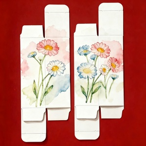 Custom Luxury Embossed Matt Lamination Recyclable Cardboard Lipstick Gift <b>Box</b> for Rigid Cosmetic Packaging with Custom Logo - Product Image 5