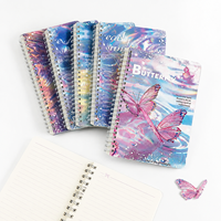 Carnet de gribouillage personnalisé pour enfants, pages intérieures personnalisables avec dorure à chaud, coins arrondis, carnet cadeau