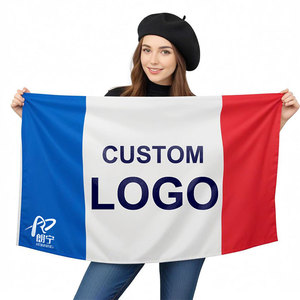 <span class=keywords><strong>Banderas</strong></span> Promocionales <span class=keywords><strong>Personalizadas</strong></span> de Doble Cara en Satén de Seda, Impresión de Logotipo, Banners Publicitarios, Impresión de Logotipo Personalizado para Seguros - Product Image 1