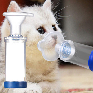 Kleintier Katzen hund Inhalator Aerosol kammern für die <span class=keywords><strong>Asthma</strong></span> behandlung Veterinär <span class=keywords><strong>instrument</strong></span> - Product Image 2