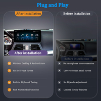 Système Linux LELV, lecteur vidéo de navigation Carplay pour Mercedes-Benz Classe E W207 A207, écran Android Auto de 10,25 pouces