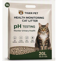 Papier indicateur de pH pour litière de chat, changeant de couleur, pour surveillance de la santé des chats, fabricant en gros