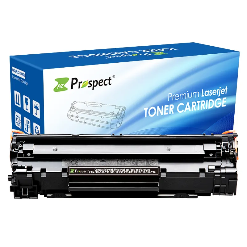 Kartrid Toner Kompatibel dengan PROSPECT untuk Printer HP, 85A, 88A, 107A, 106A, 105A, 12A, 83X