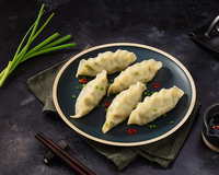 Dumplings de Porc et Légumes Surgelés Premium 450g – Dim Sum Vietnamien Authentique pour Enfants, Mandu, Gyoza Riche en Protéines – Vente en Gros