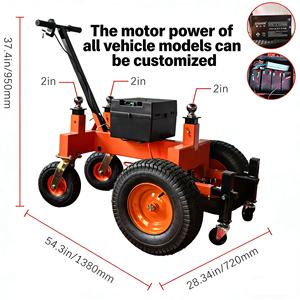 Remorque électrique avec rotule réglable Capacité de charge maximale 2500-11000 livres, adaptée aux bateaux, yachts et camping-cars Remorque à roulettes - Product Image 2
