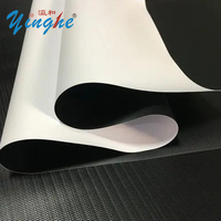 Yinghe Offre Spéciale extérieur 440g 1.6*50m grand Format blanc ou noir PVC Flex bannière bâches