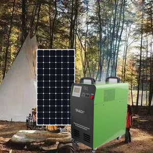 Générateur solaire portable adapté, station d'énergie solaire 1500w 2400Wh, systèmes d'énergie solaire - Product Image 3