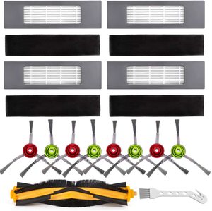 Repuestos de aspiradora de repuesto para Ecovacs <span class=keywords><strong>DEEBOT</strong></span> <span class=keywords><strong>T8</strong></span> <span class=keywords><strong>AIVI</strong></span> <span class=keywords><strong>T8</strong></span> Max <span class=keywords><strong>T8</strong></span> Series Robot aspirador y almohadillas de mapa lavables - Product Image 3