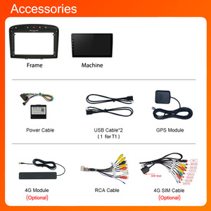 Lettore DVD per Auto per Modelli <span class=keywords><strong>Peugeot</strong></span> <span class=keywords><strong>308</strong></span> 408 2010-2016, Sistema di Navigazione GPS Android Montato su Auto, Display IPS, Android Auto CarPlay - Product Image 3